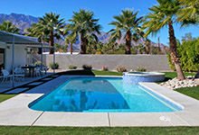 Modern Palm Springs mid century rental by Oasis Rentals